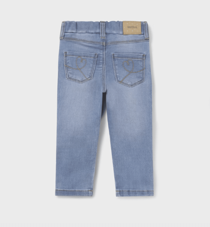 SALE Mayoral mini girls skinny jeans medio (535) - Image 2