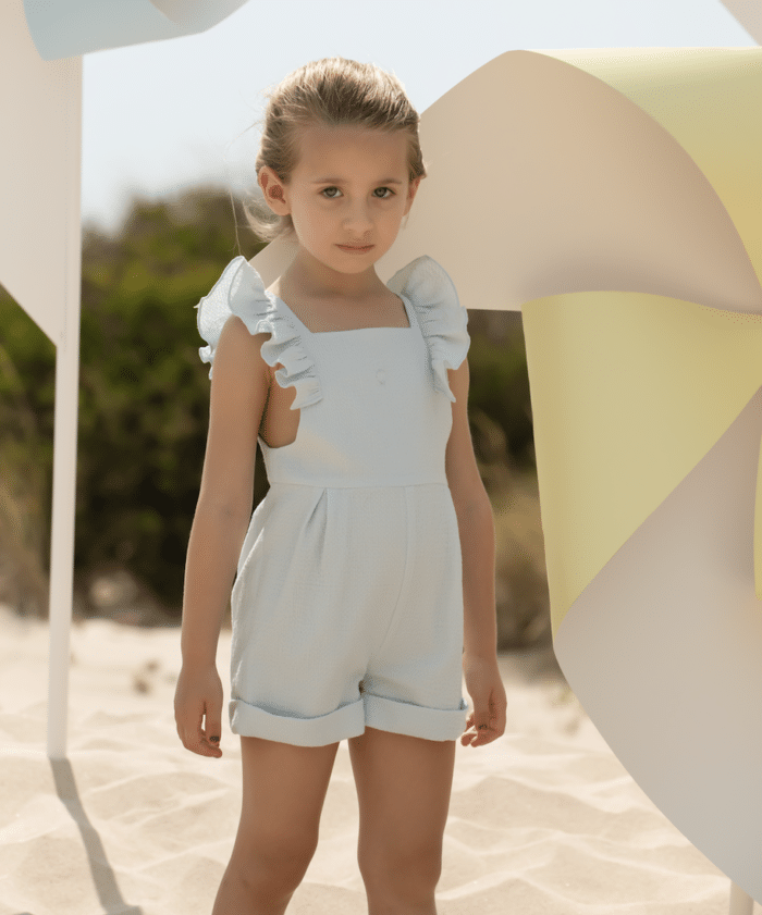 Patachou jumpsuit aqua green - Afbeelding 4