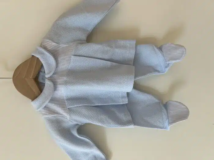 Babidu 2-delig pakje streep/blauw