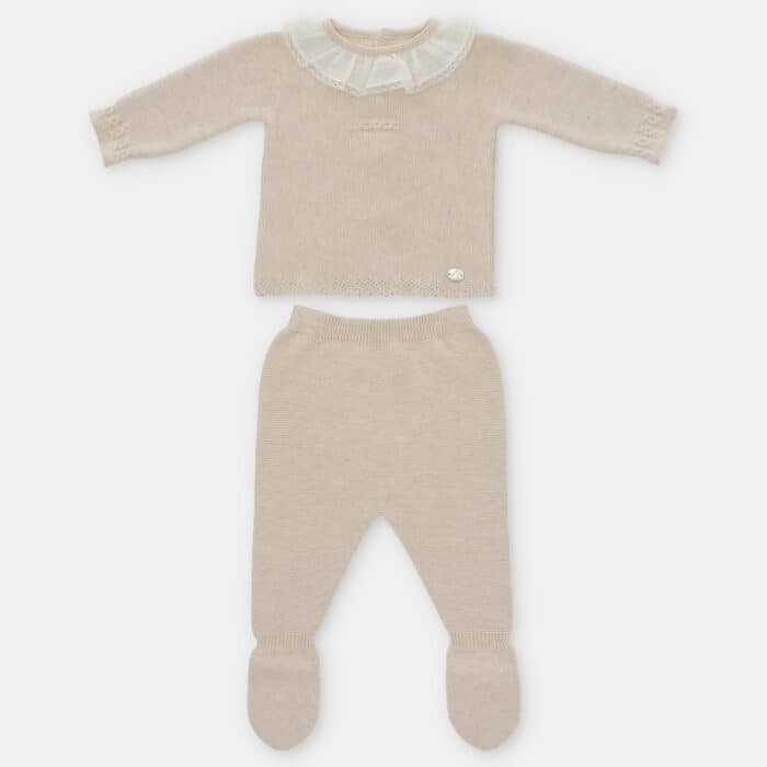 SALE Martin Aranda gebreid pakje 11224 beige