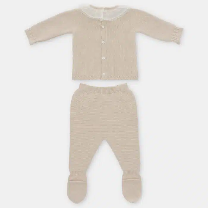 SALE Martin Aranda gebreid pakje 11224 beige - Afbeelding 2