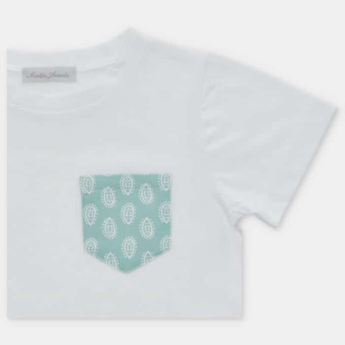 SALE Martin Aranda t-shirt mint groen - Afbeelding 3
