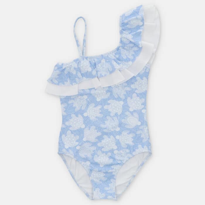 Martin Aranda badpak met schildpad blauw