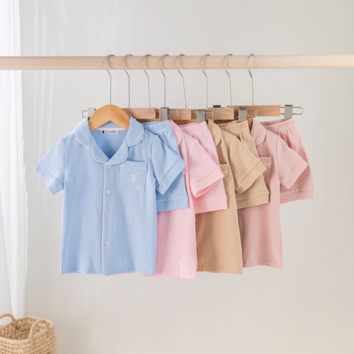 House of bears korte pyjama zomer roze - Afbeelding 2