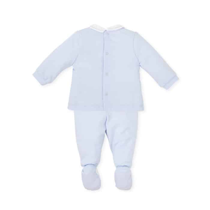 Tutto piccolo 2-delig pakje wit/blauw (7481) - Afbeelding 2