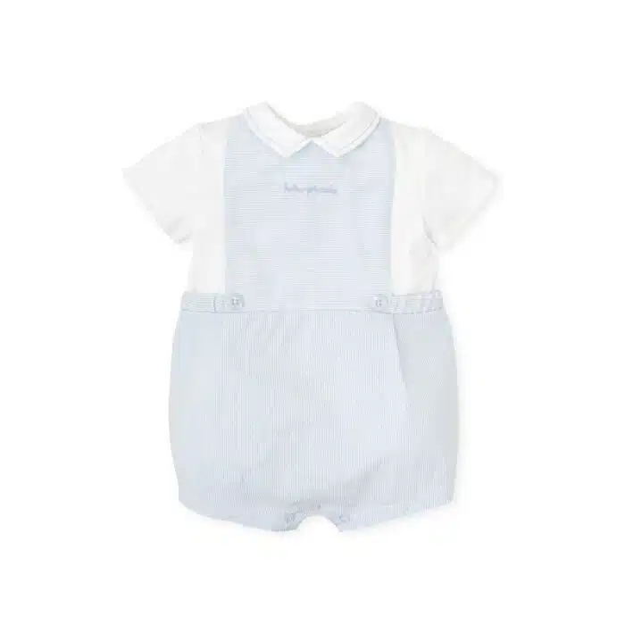 Tutto piccolo kort pakje wit/blauw (7710)
