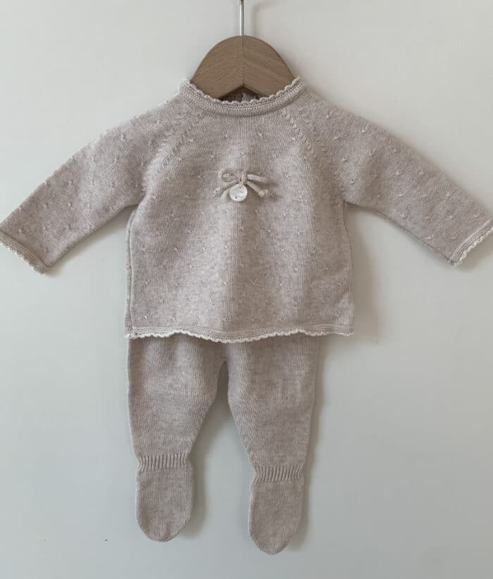 Martin Aranda gebreid pakje 11225 beige