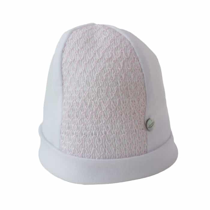 SALE Purete du bebe mutsje 294 wit/roze