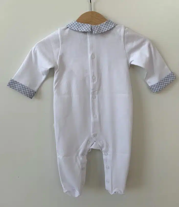 SALE Purete du bebe boxpak boys 275 ruit/wit - Afbeelding 2