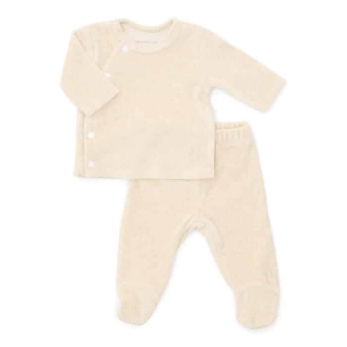 Poetree 2-delige set velours sand
