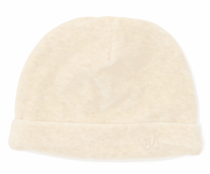 Poetree mutsje velours sand