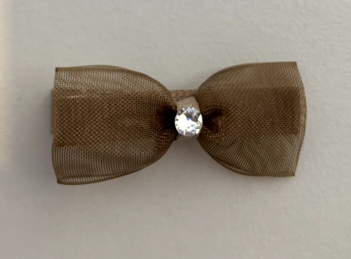 Prinsessefin haarclip Caroline candied ginger