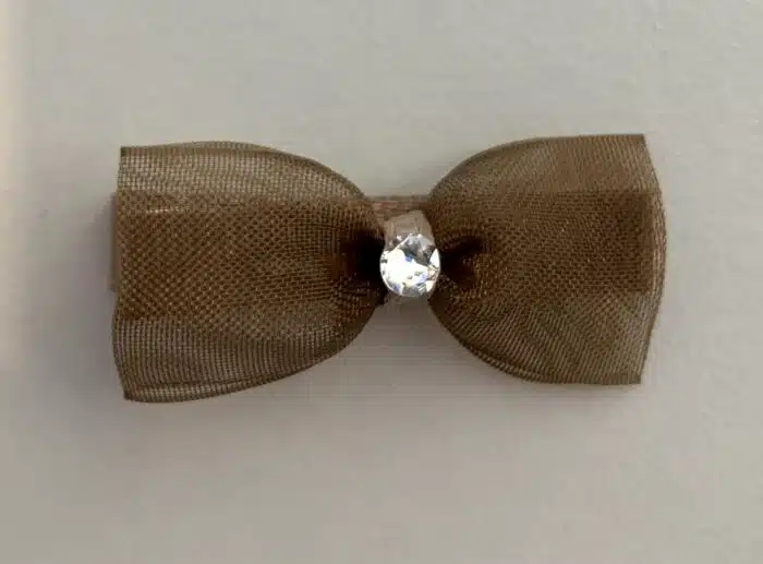 Prinsessefin haarclip Caroline candied ginger