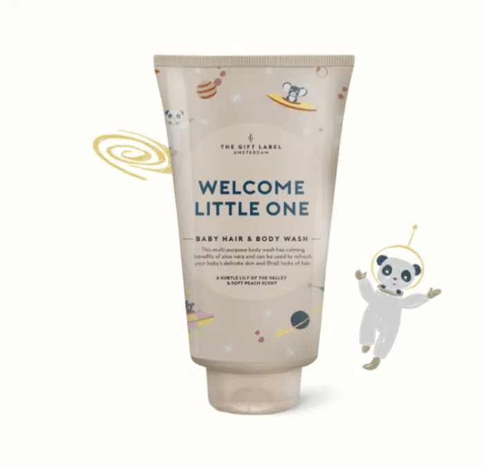 Giftlabel baby hair & body wash 150ml boys