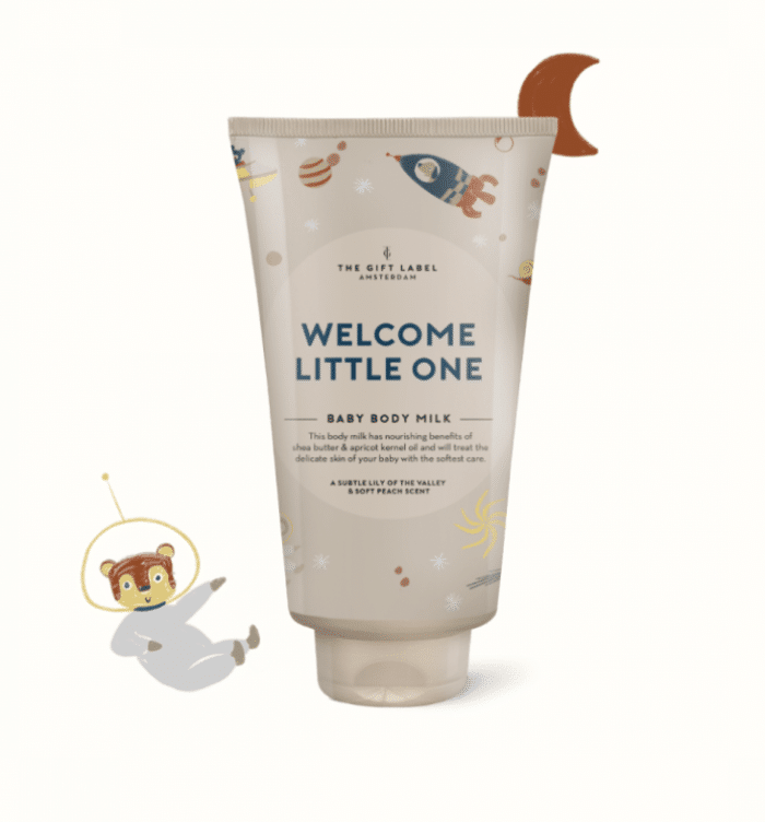 Giftlabel baby body milk 150ml boys