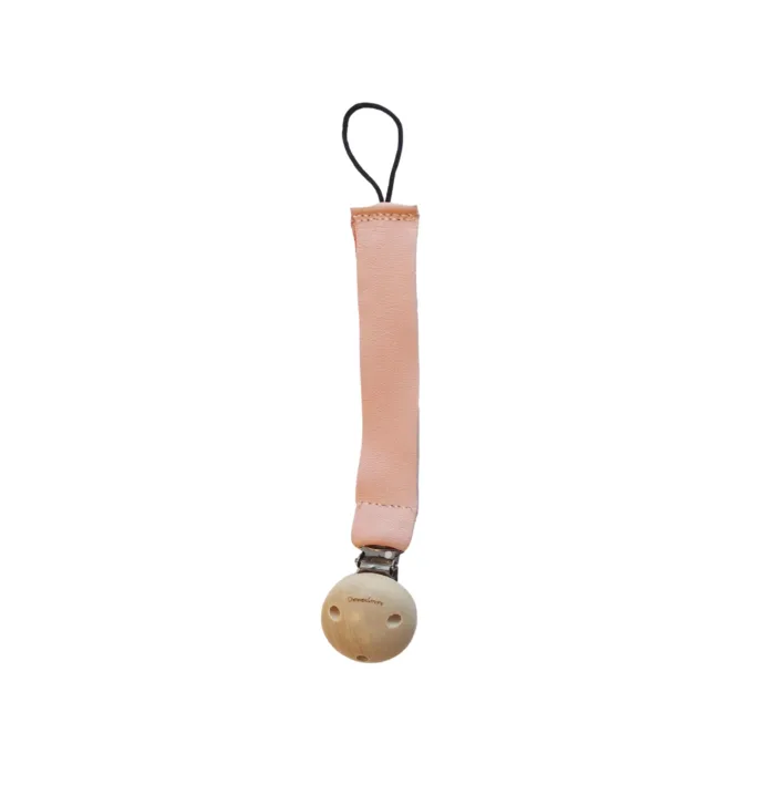 Chewies speenkoord leather roze