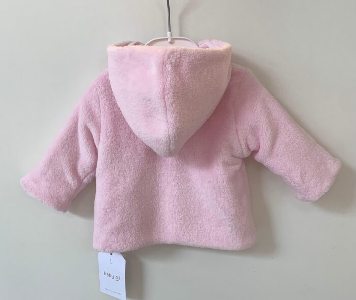 Baby gi teddy jasje roze - Afbeelding 2