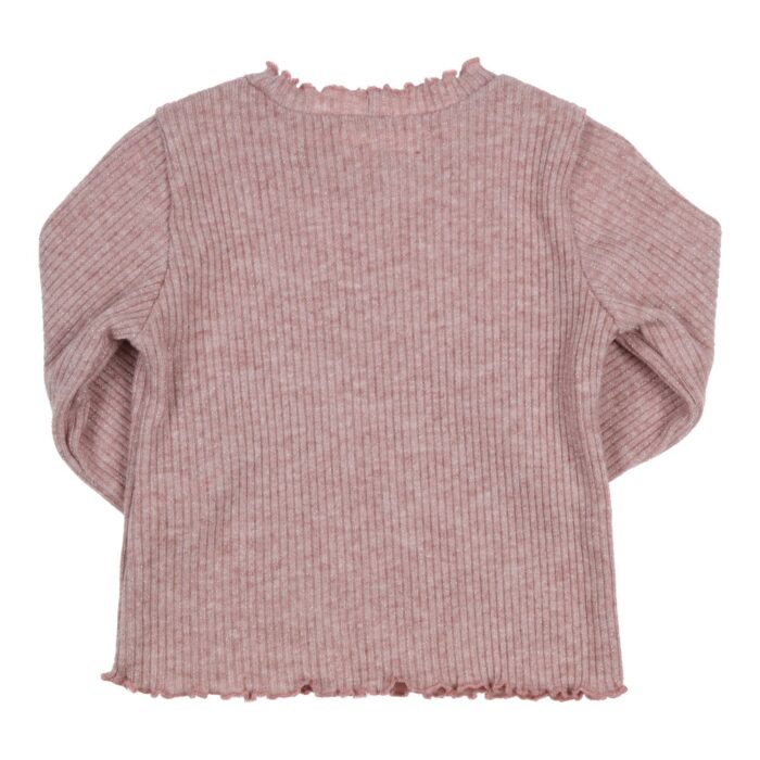 Gymp shirt met glitter 4562 oudroze - Afbeelding 2