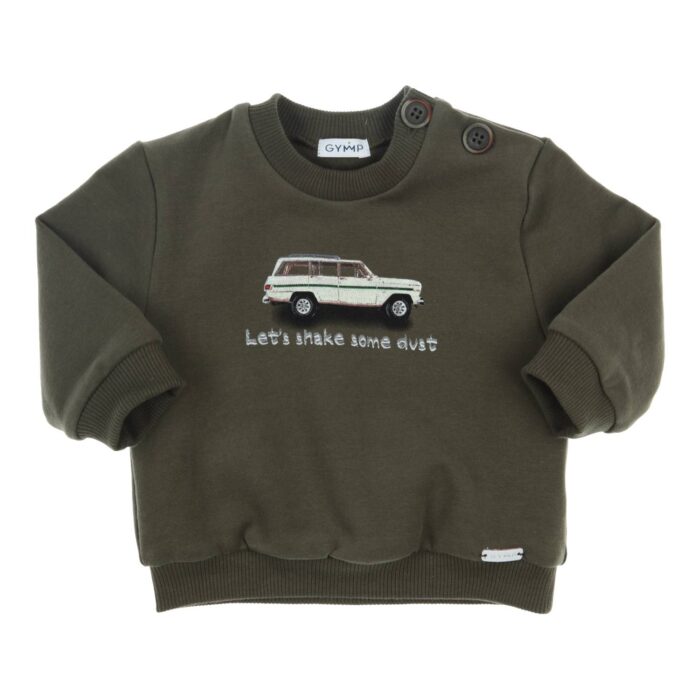 Gymp sweater 4806 khaki