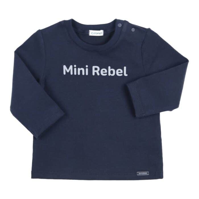 Gymp shirt 'mini rebel' 4835 donkerblauw