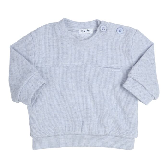 Gymp sweater 4876 lichtblauw