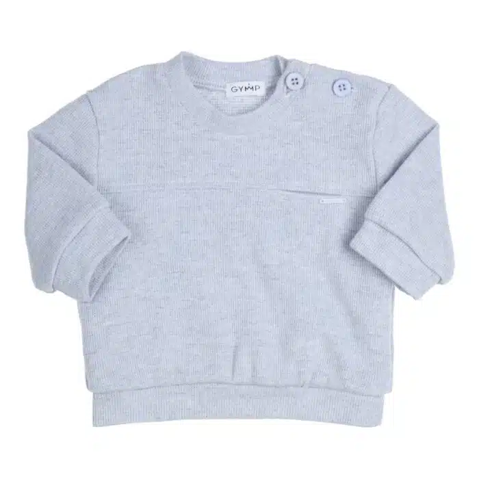 Gymp sweater 4876 lichtblauw