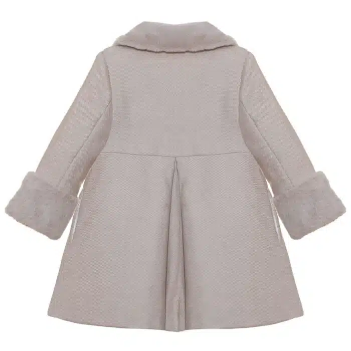 SALE Patachou mantel jas girls beige - Afbeelding 2