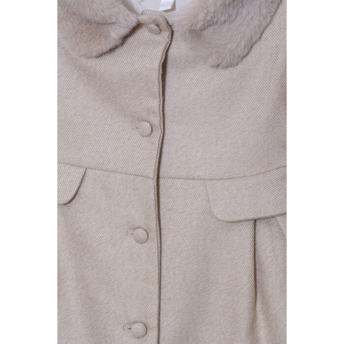 SALE Patachou mantel jas girls beige - Afbeelding 3