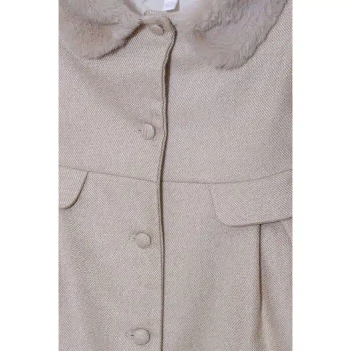 SALE Patachou mantel jas girls beige - Afbeelding 3