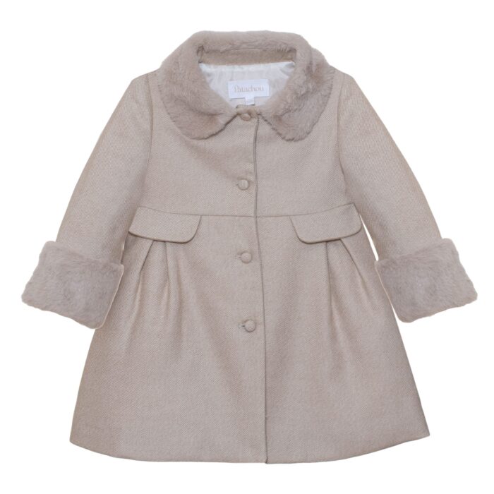 SALE Patachou mantel jas girls beige