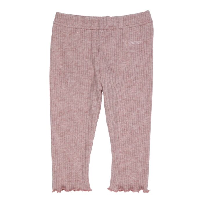 Gymp legging met glitter 4561 oudroze