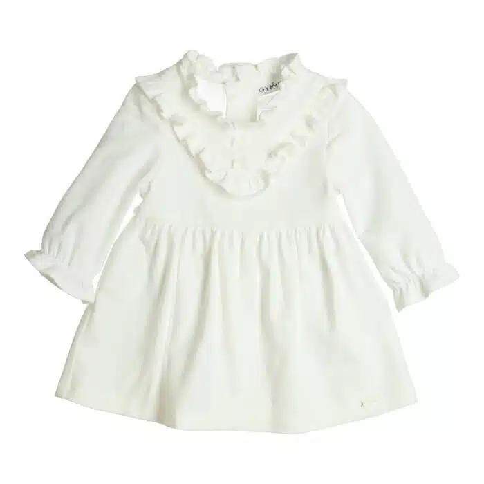 SALE Gymp baby jurkje 4520 creme