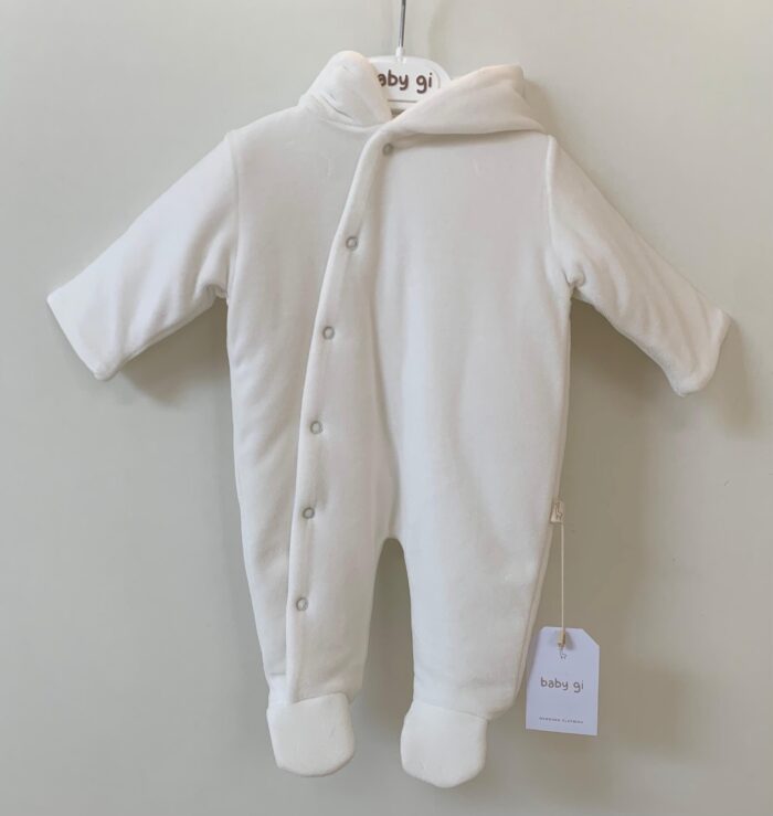 Baby gi winterpak velours ivory