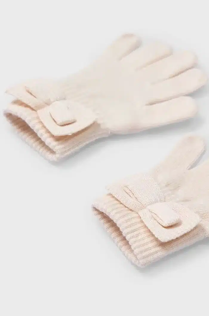 SALE Mayoral kids handschoenen girls 10816 creme - Image 2