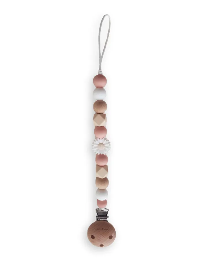 Chewies speenkoord daisy wood peach