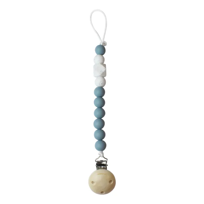 Chewies speenkoord dusty blue gritt