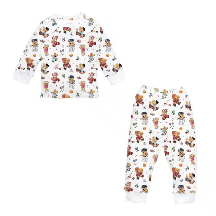 SALE Little pie lange pyjama Golden bears