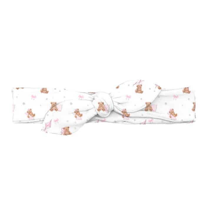 Little pie haarband Teddy bear pink