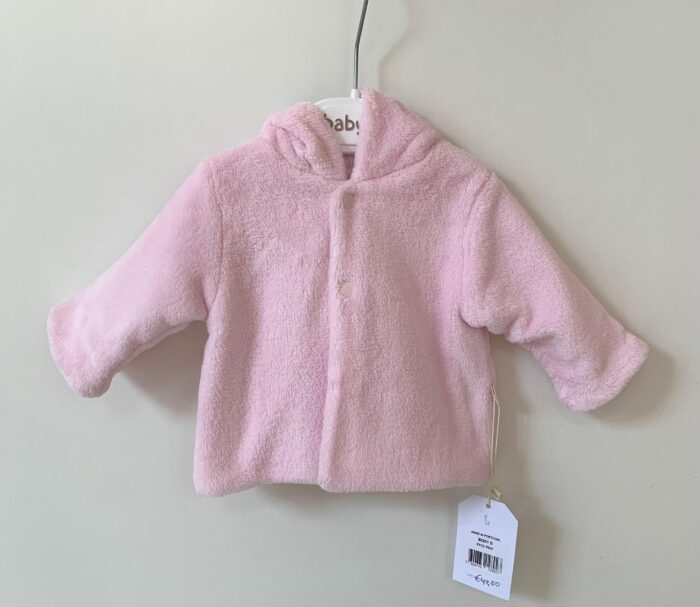 Baby gi teddy jasje roze