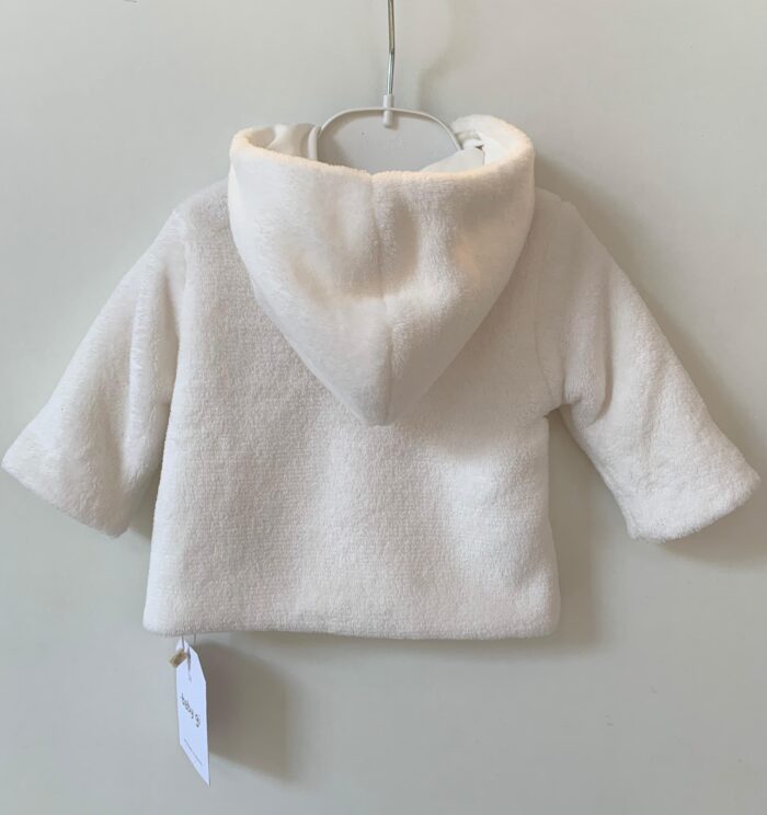 SALE Baby gi teddy jasje ivory - Afbeelding 2