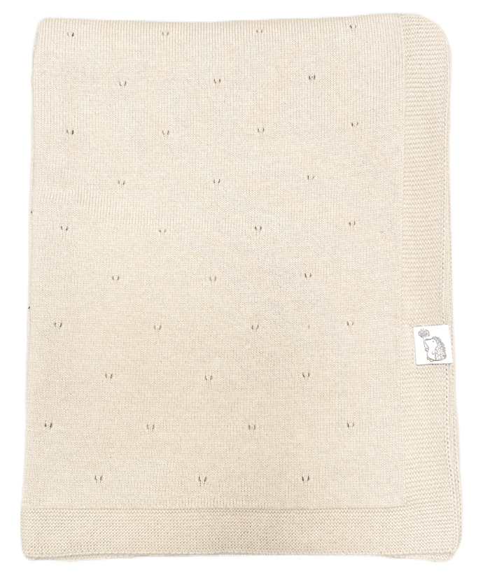 Poetree deken Saint tropez beige