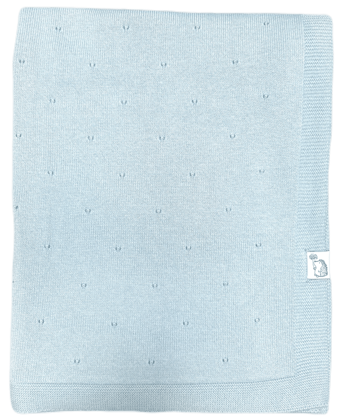 Poetree deken Saint tropez blue