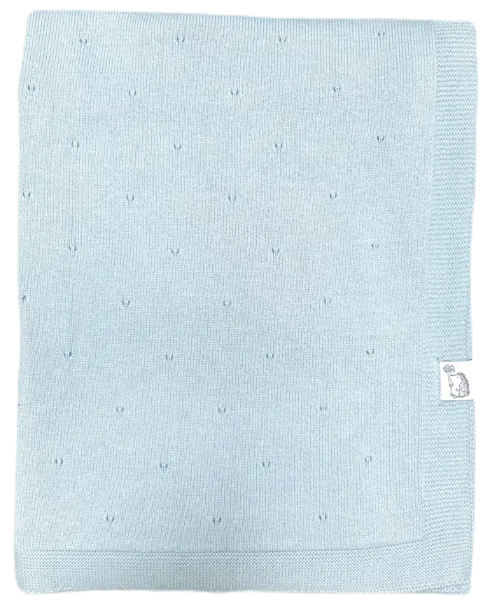 Poetree deken Saint tropez blue