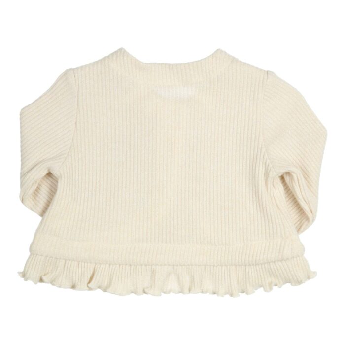 Gymp vestje met glitter 4564 creme - Afbeelding 2