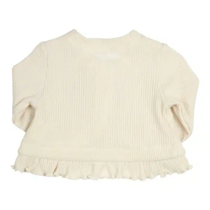 Gymp vestje met glitter 4564 creme - Afbeelding 2
