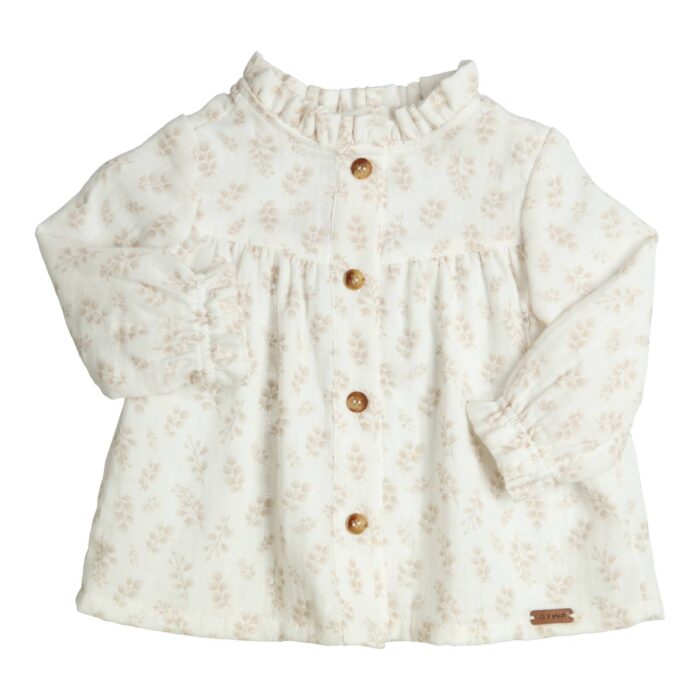 Gymp blouse 4777 beige/creme