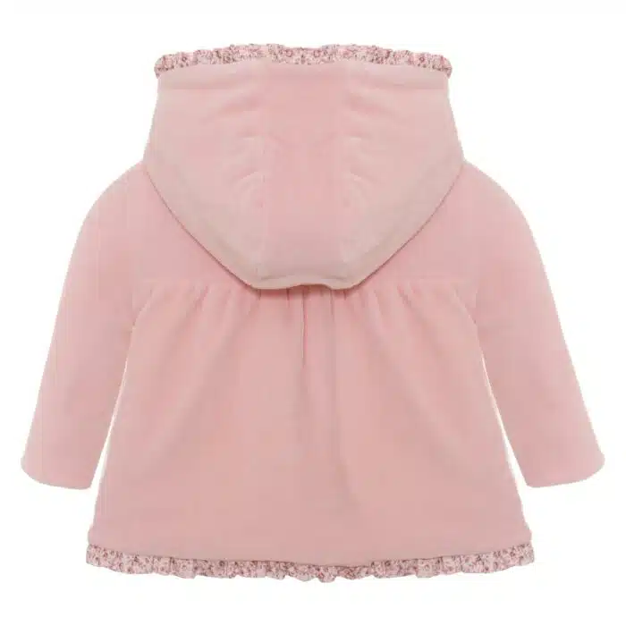 Patachou baby jasje met bloem detail roze (3024) - Afbeelding 2