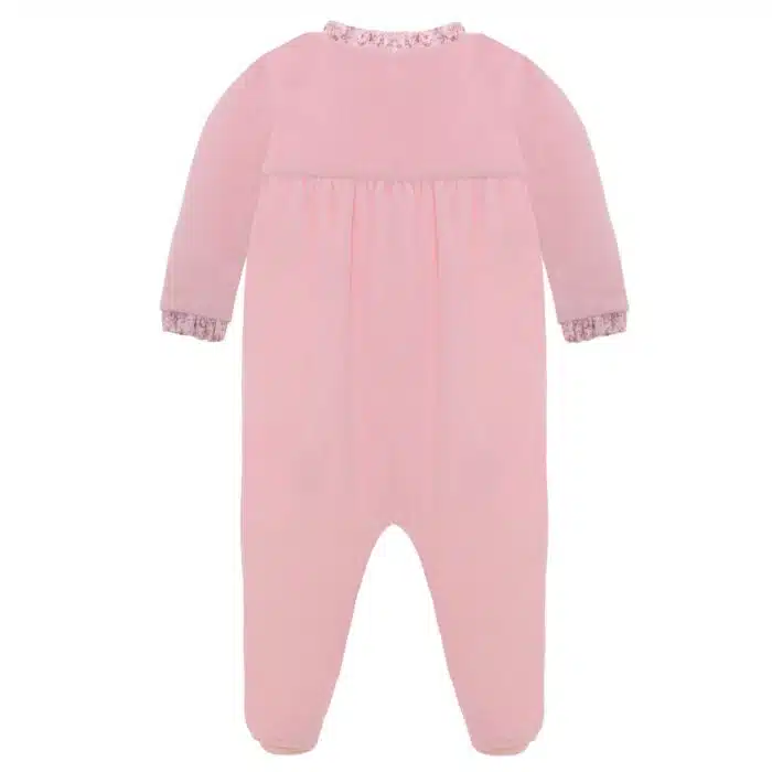Patachou velours boxpak met bloem detail roze (3033) - Afbeelding 2
