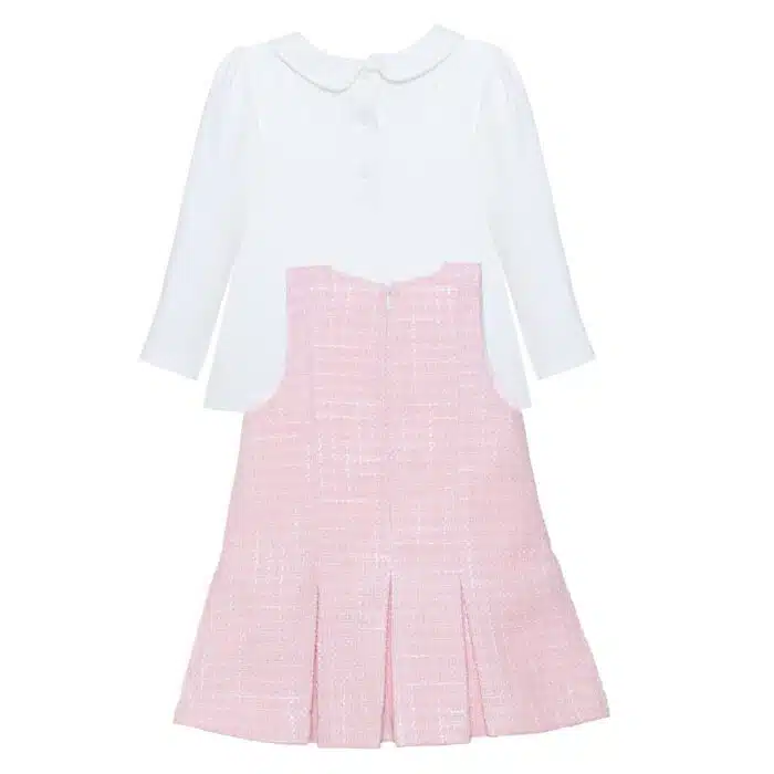 Patachou jurkje + top 3210 tweed roze - Afbeelding 3