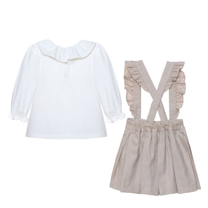 Patachou jurkje + top 3227 beige/creme - Afbeelding 3